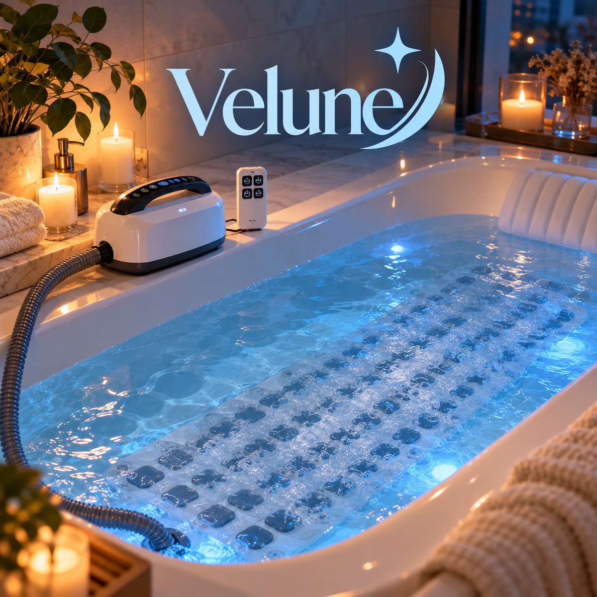 Luxury Bubble Spa Bath Mat