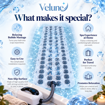 Luxury Bubble Spa Bath Mat