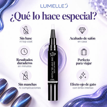 Esmalte en Gel Magnético Cat-Eye de 1 Paso