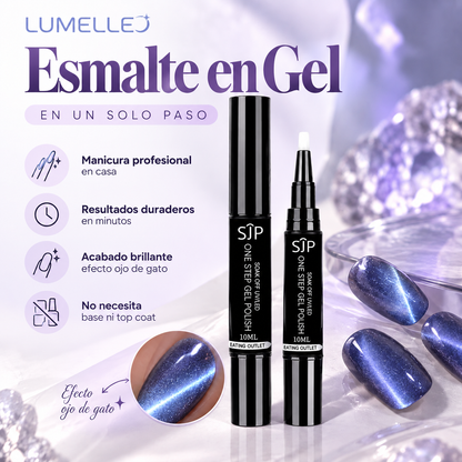 Esmalte en Gel Magnético Cat-Eye de 1 Paso